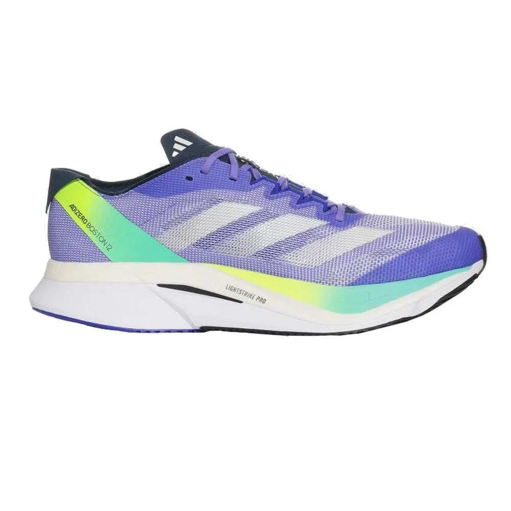 Adidas Adizero Boston 12 (Mens) - Cobalt Blue/Zero Metalic/ Lucid Blue