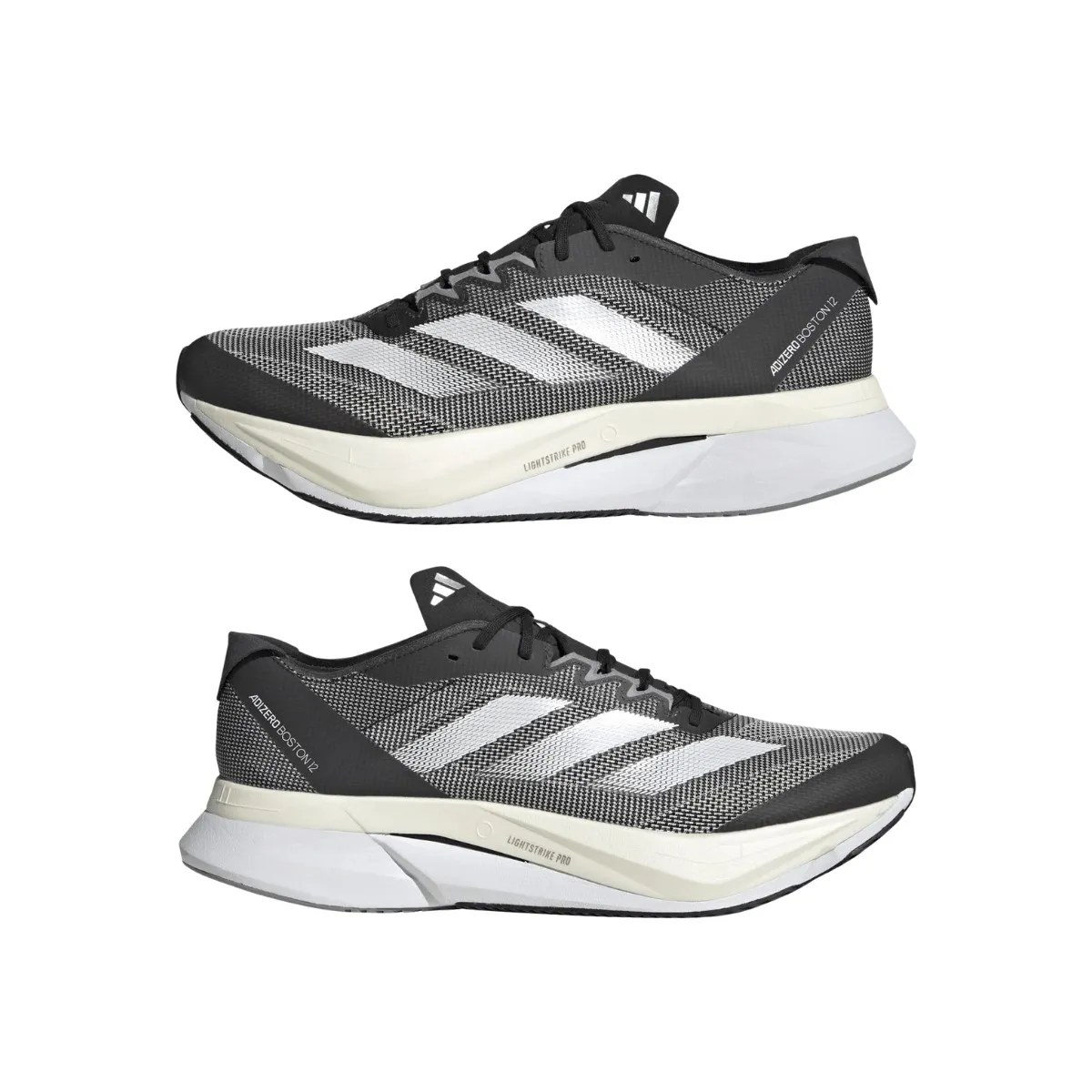 Adidas Adizero Boston 12 Shoes Black White