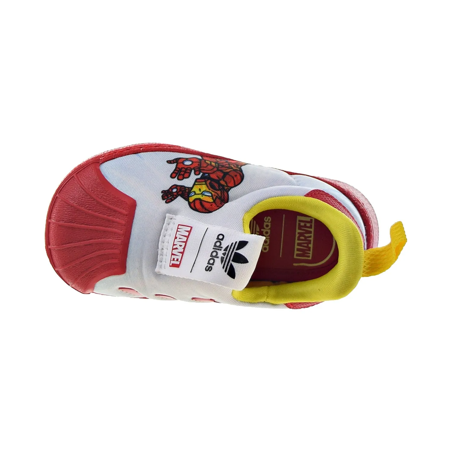 Adidas Superstar 360 I "Marvel Iron Man" Slip-On Toddlers' Shoes White-Red