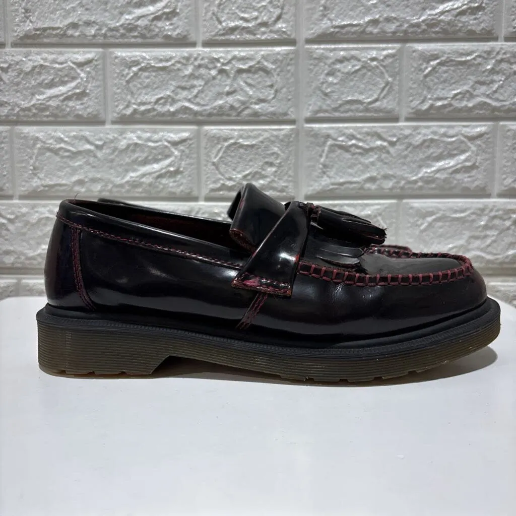 Adrian Virginia Leather Tassel Loafers *as is*