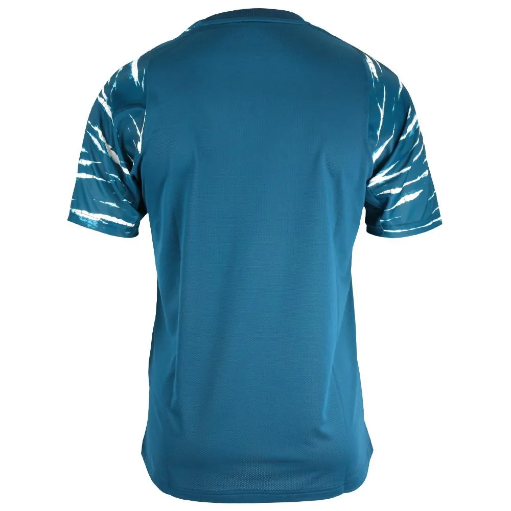 Asics Men's Game Short Sleeve - Mako Blue/White