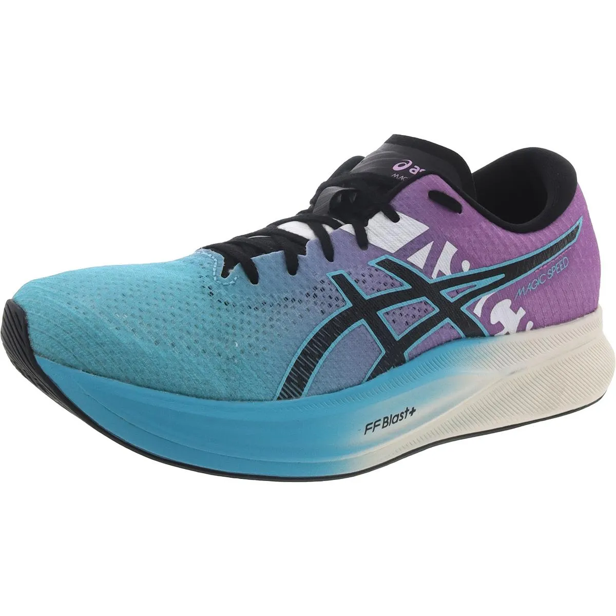 Asics Womens Lace-Up Trainers Running & Training Shoes