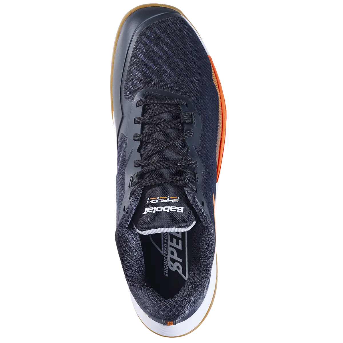 Babolat Men's Shadow Tour 5 Indoor Shoes Black Orange