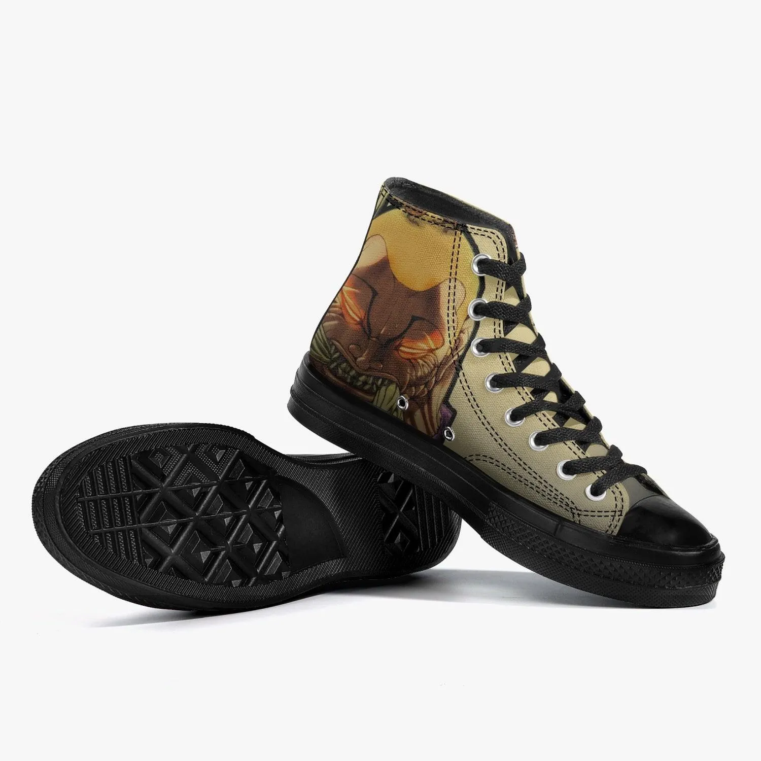 Baki Jack A-Star High Anime Shoes