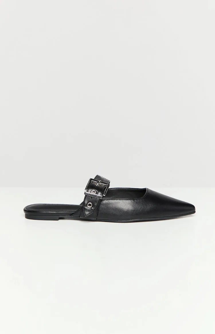 Billini Halsy Black Mules