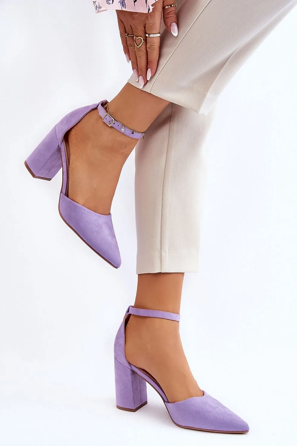 Block heel pumps model 176241 Step in style