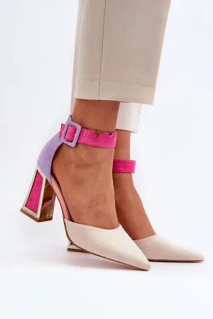 Block heel pumps model 195588 Step in style