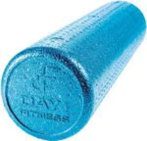 Blue Solid Foam Roller 24"