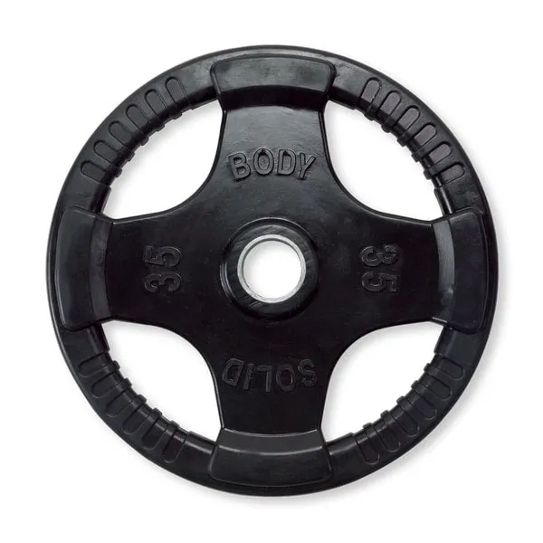 Body-Solid Rubber Grip Olympic Plates ORT