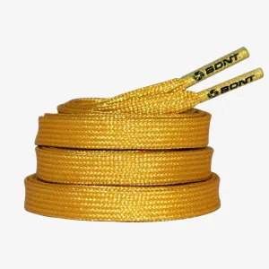 Bont Shimmer Skate Laces 8mm - Honey Gold - Multiple Sizes