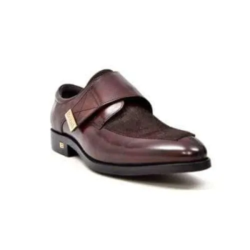 British Walkers Master Men's Brown Leather Velcro Loafers