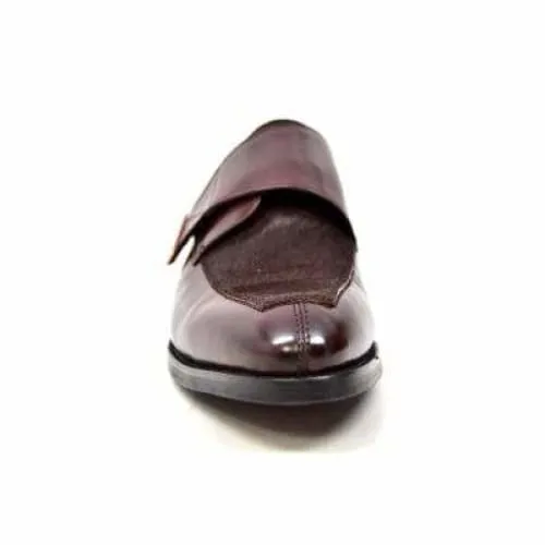 British Walkers Master Men's Brown Leather Velcro Loafers