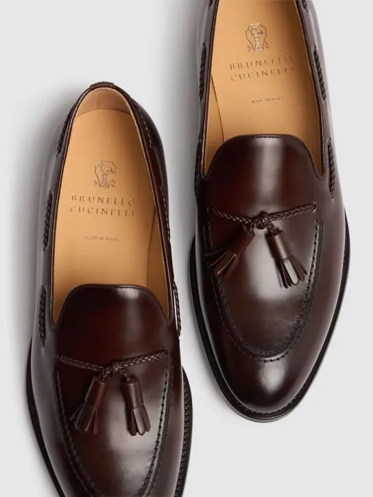 Brunello Cucinelli   Smooth leather loafers 