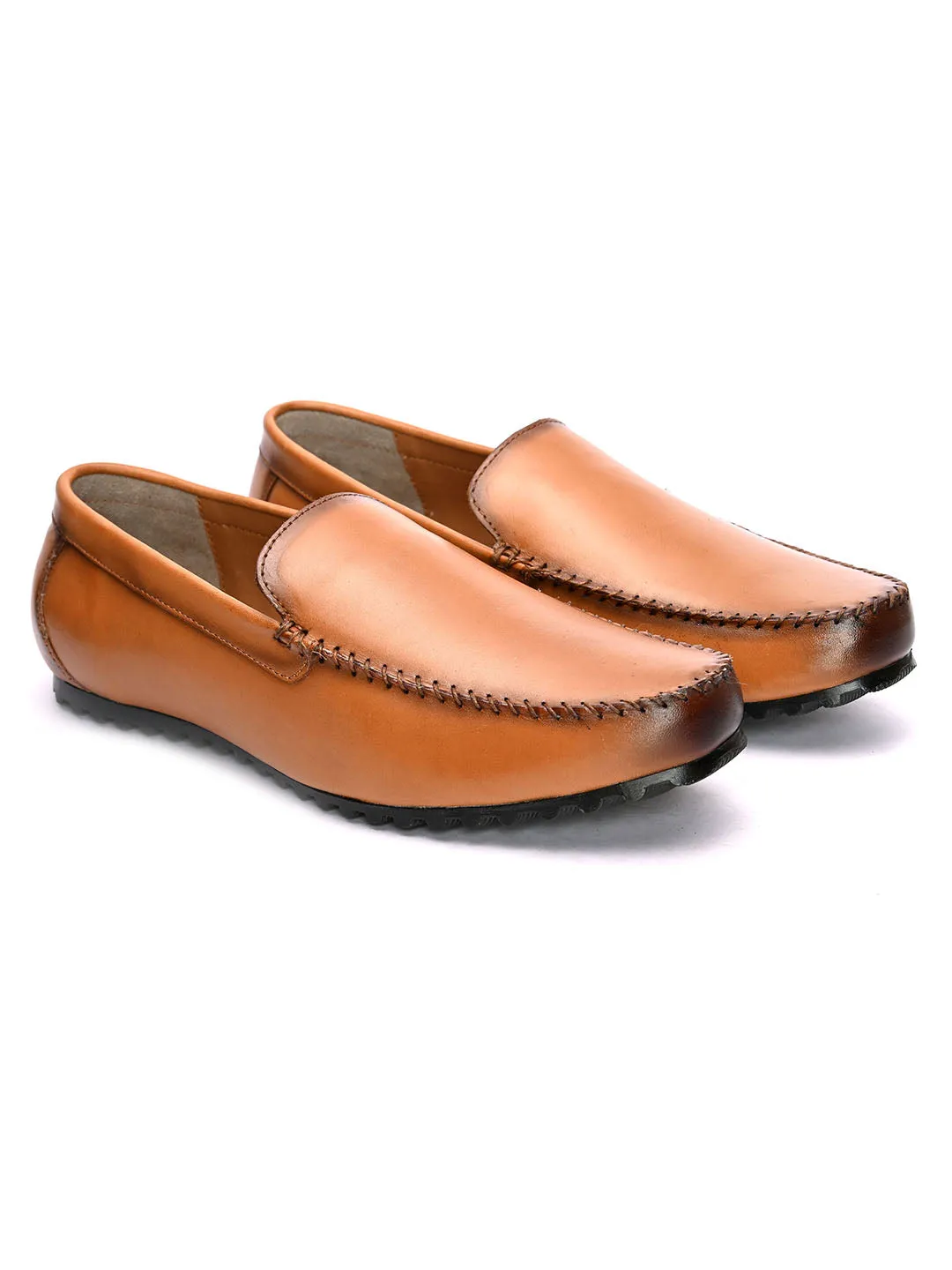 Bullet Tan Loafers