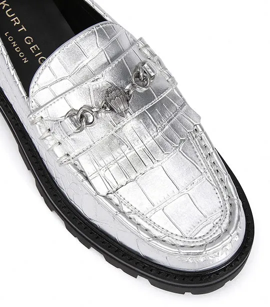 Carnaby Chunky Loafer Silver