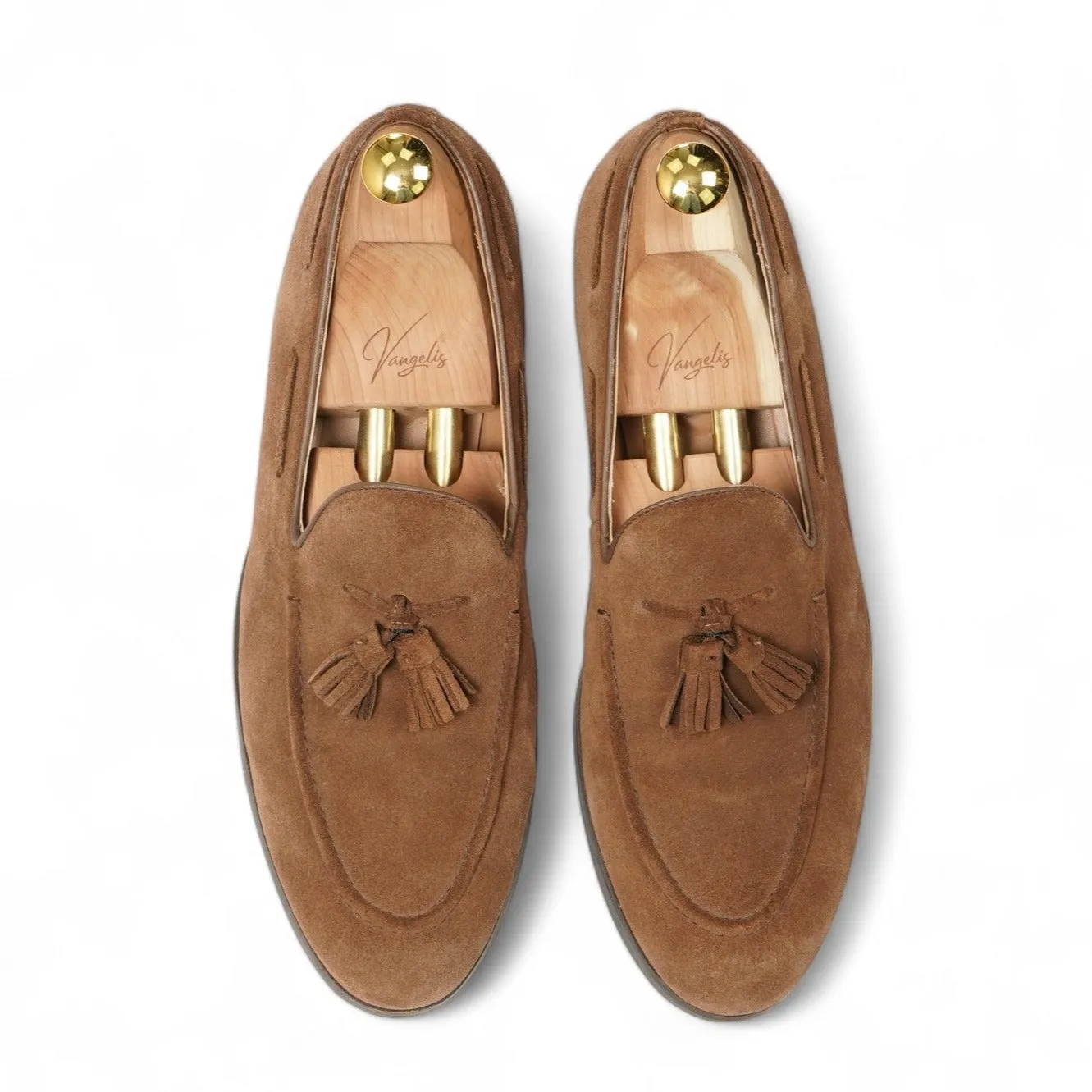 Clarks - Brown Tassel Loafers UK 9/EU 43