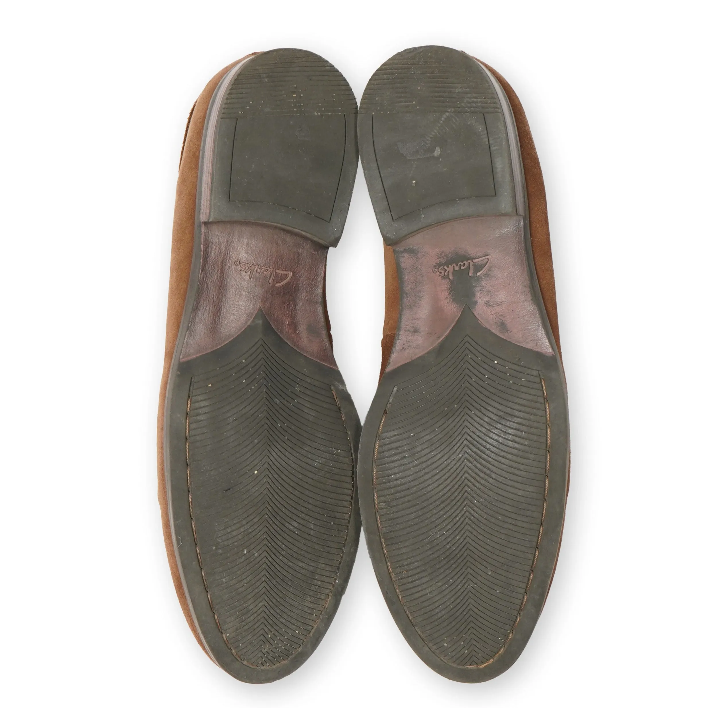 Clarks - Brown Tassel Loafers UK 9/EU 43