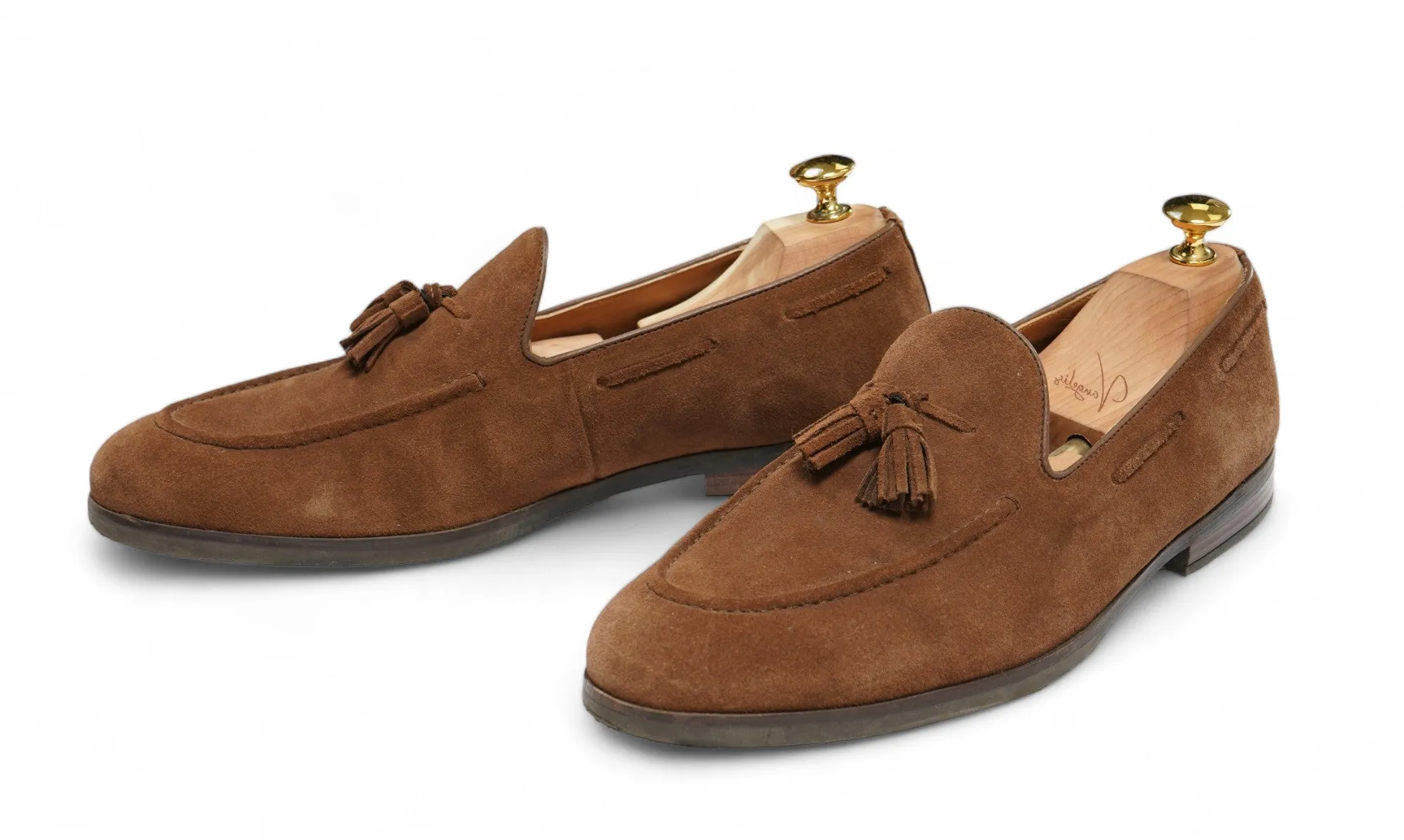 Clarks - Brown Tassel Loafers UK 9/EU 43