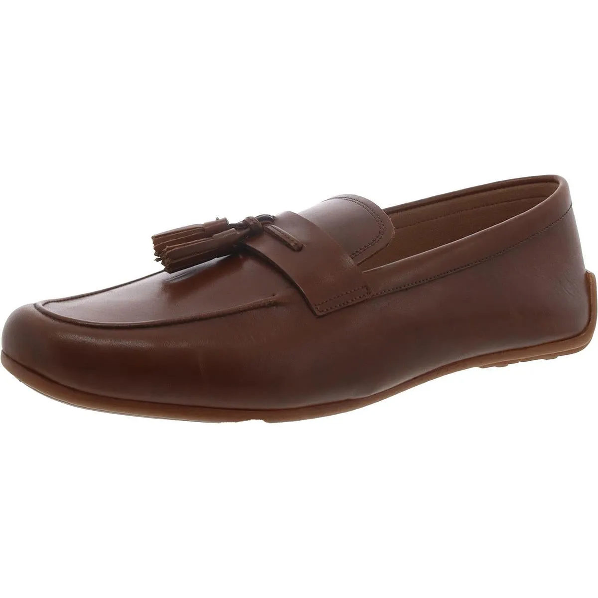 Clarks Mens Reazor Tassell Leather Slip-On Loafers