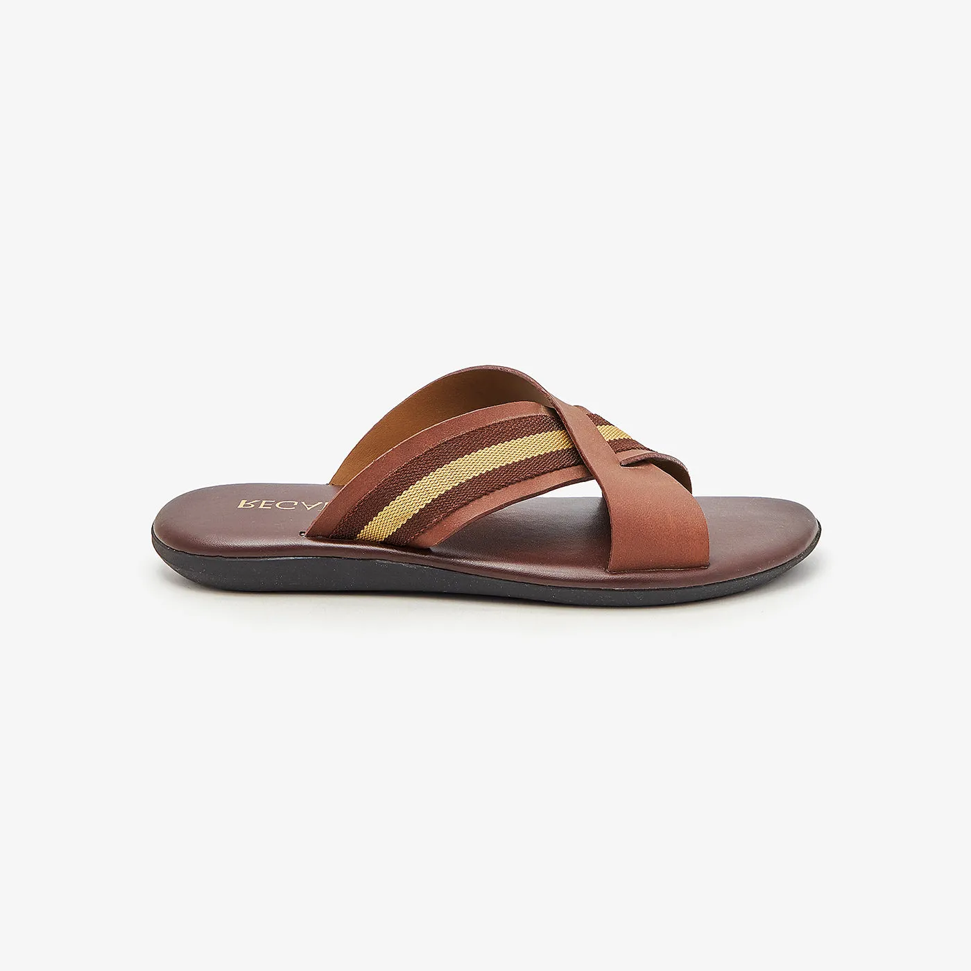 Cross-Strap Mens Chappals