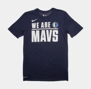 Dallas Maverics NBA Dri Fit Mens Practice T-Shirt (Navy Blue)