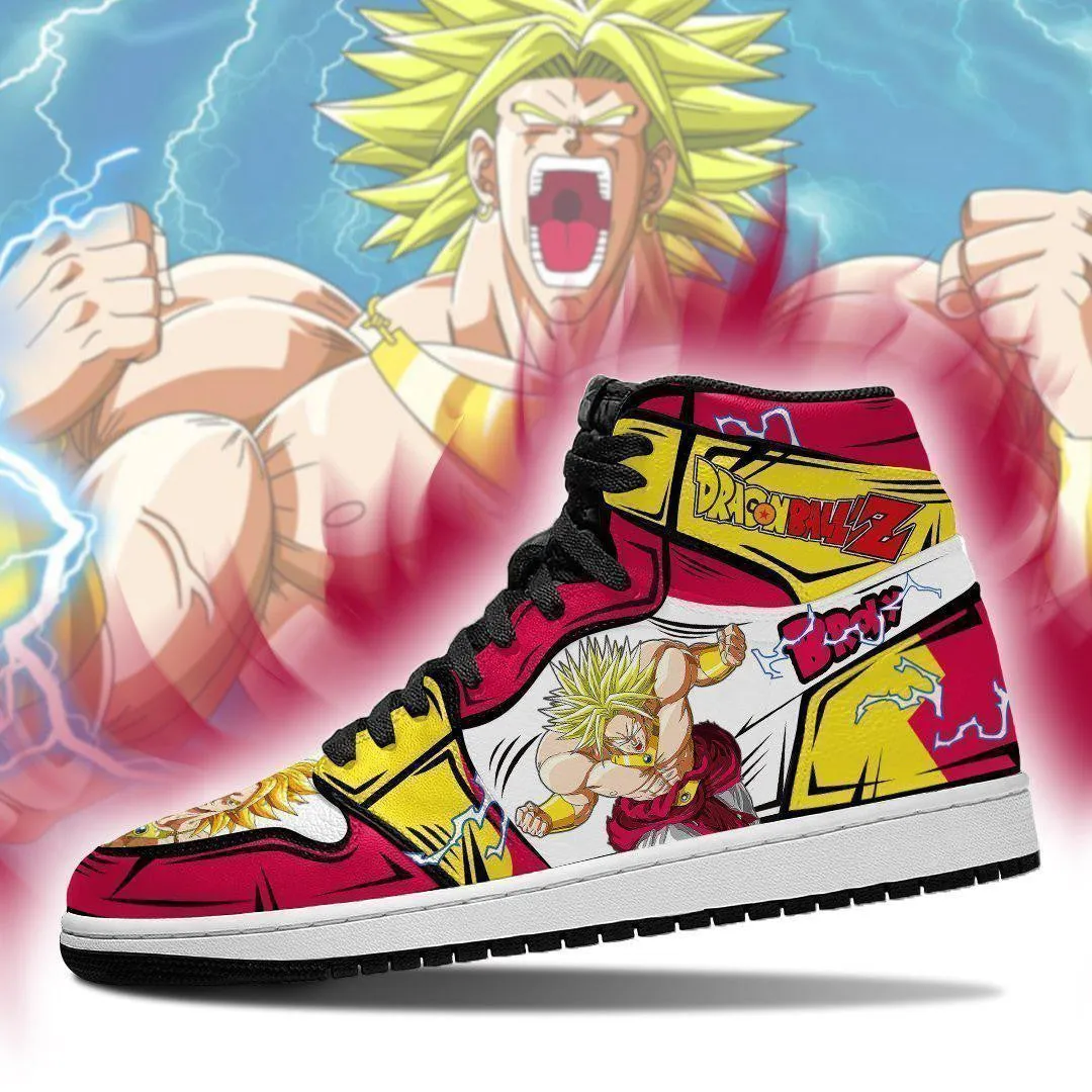 DBZ Super Broly Sneakers Custom Anime Dragon Ball Shoes