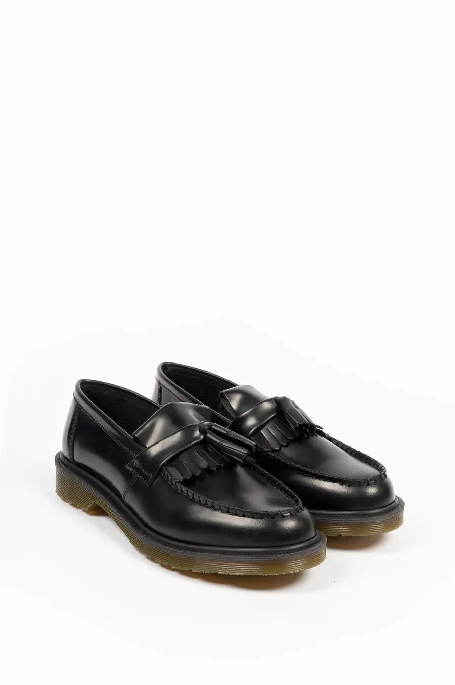 DR MARTENS ADRIAN TASSLE LOAFERS BLACK