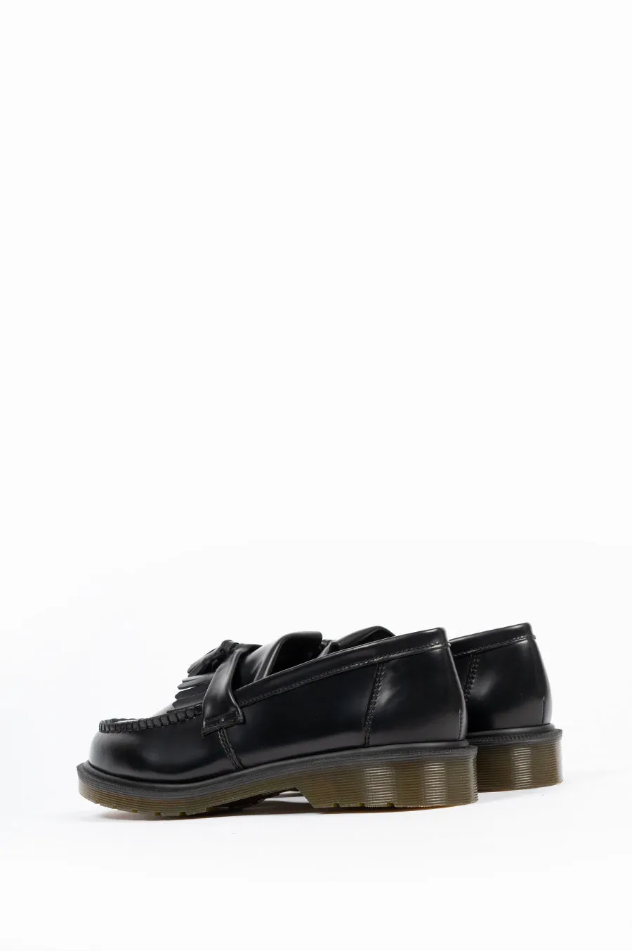 DR MARTENS ADRIAN TASSLE LOAFERS BLACK