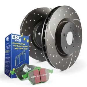 EBC Brakes S10KR1364 S10 Kits Greenstuff 2000 and GD Rotors