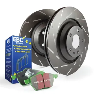 EBC Brakes S2KR2035 S2 Kits Greenstuff 2000 and USR Rotors