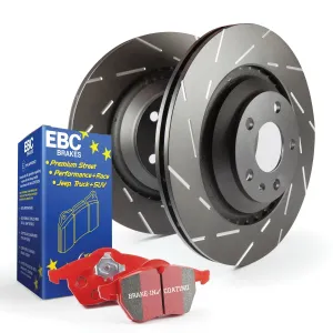 EBC Brakes S4KR1203 S4 Kits Redstuff and USR Rotor