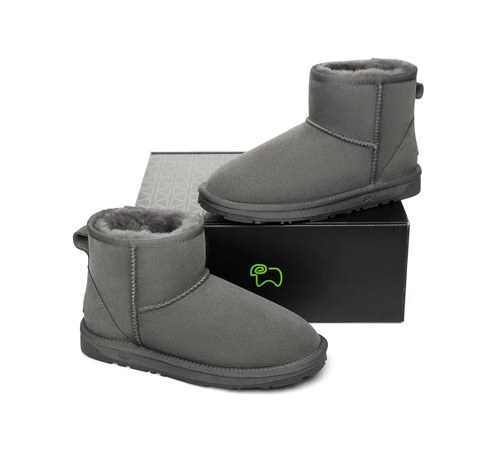 EVERAU® UGG Boots Sheepskin Wool Ankle Mini Classic