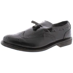 Executive Imperials Mens Leather Slip on Tassel Loafers