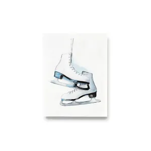 Figure Skates Notecards