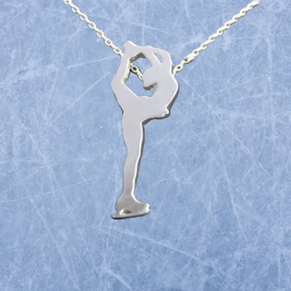 Figure Skating Charm Necklace