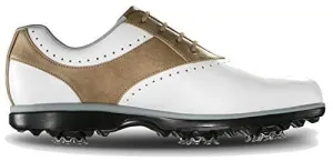 FootJoy Women's Emerge-Previous Season Style Golf Shoes White 8 M Taupe, US