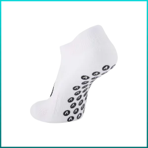 Grip Socks - White Ankle