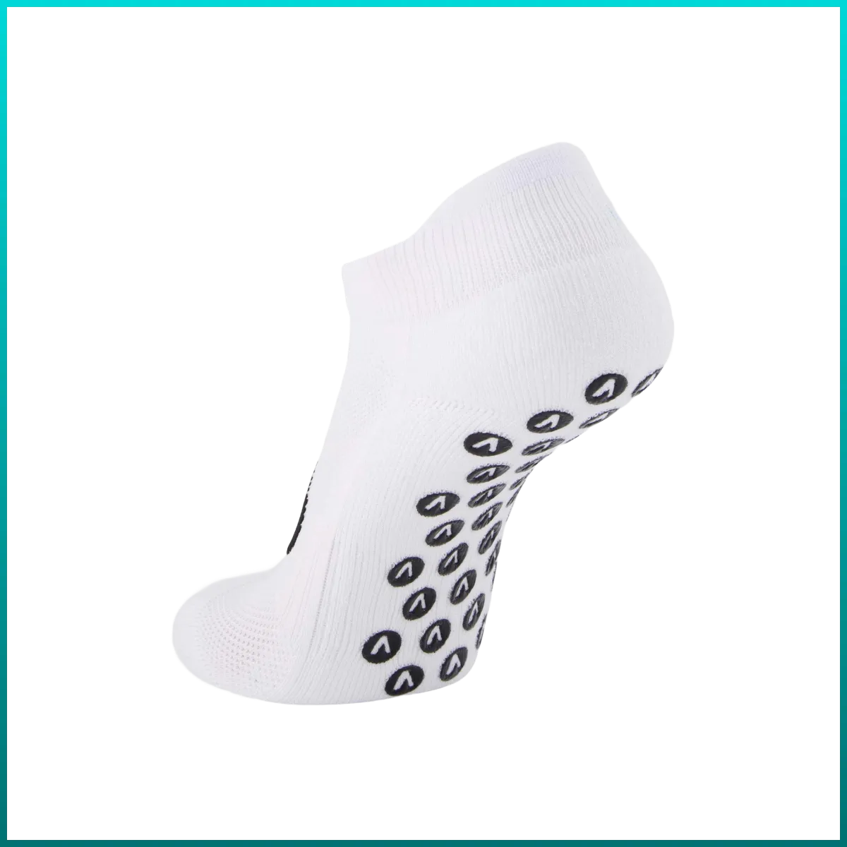 Grip Socks - White Ankle