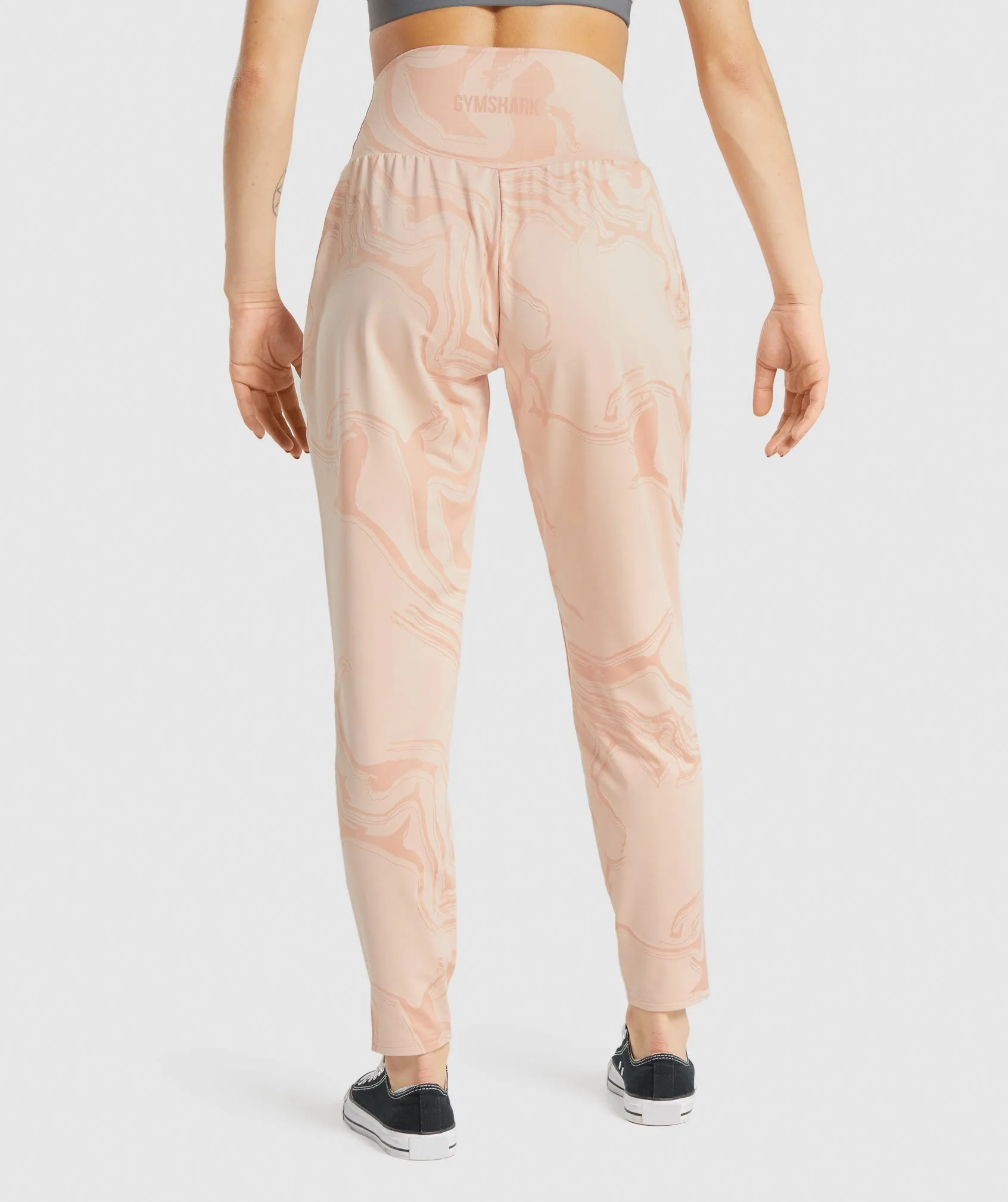 GS Power Bottoms - Light Pink Print