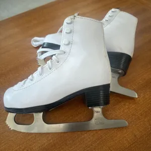 Hespeler - Children's Figure Skates : White-children-10Y