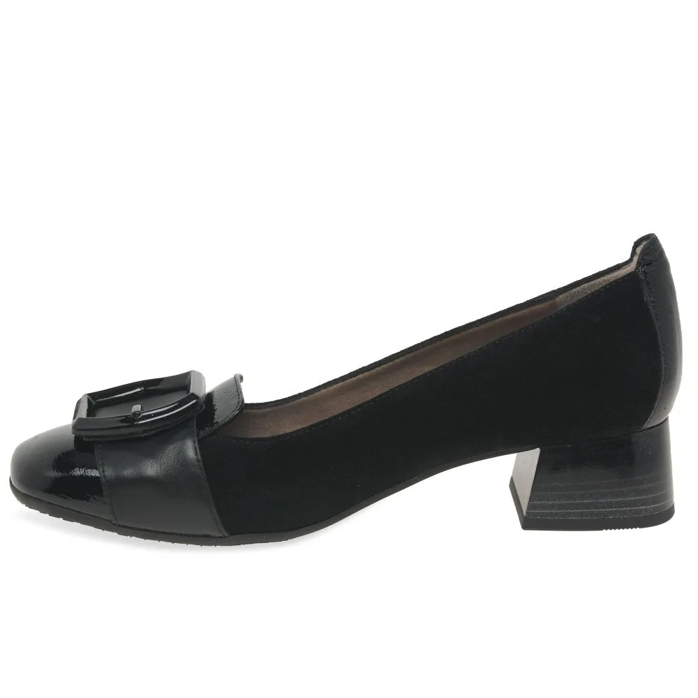 Hispanitas Womens Shoe Manila Black Velour