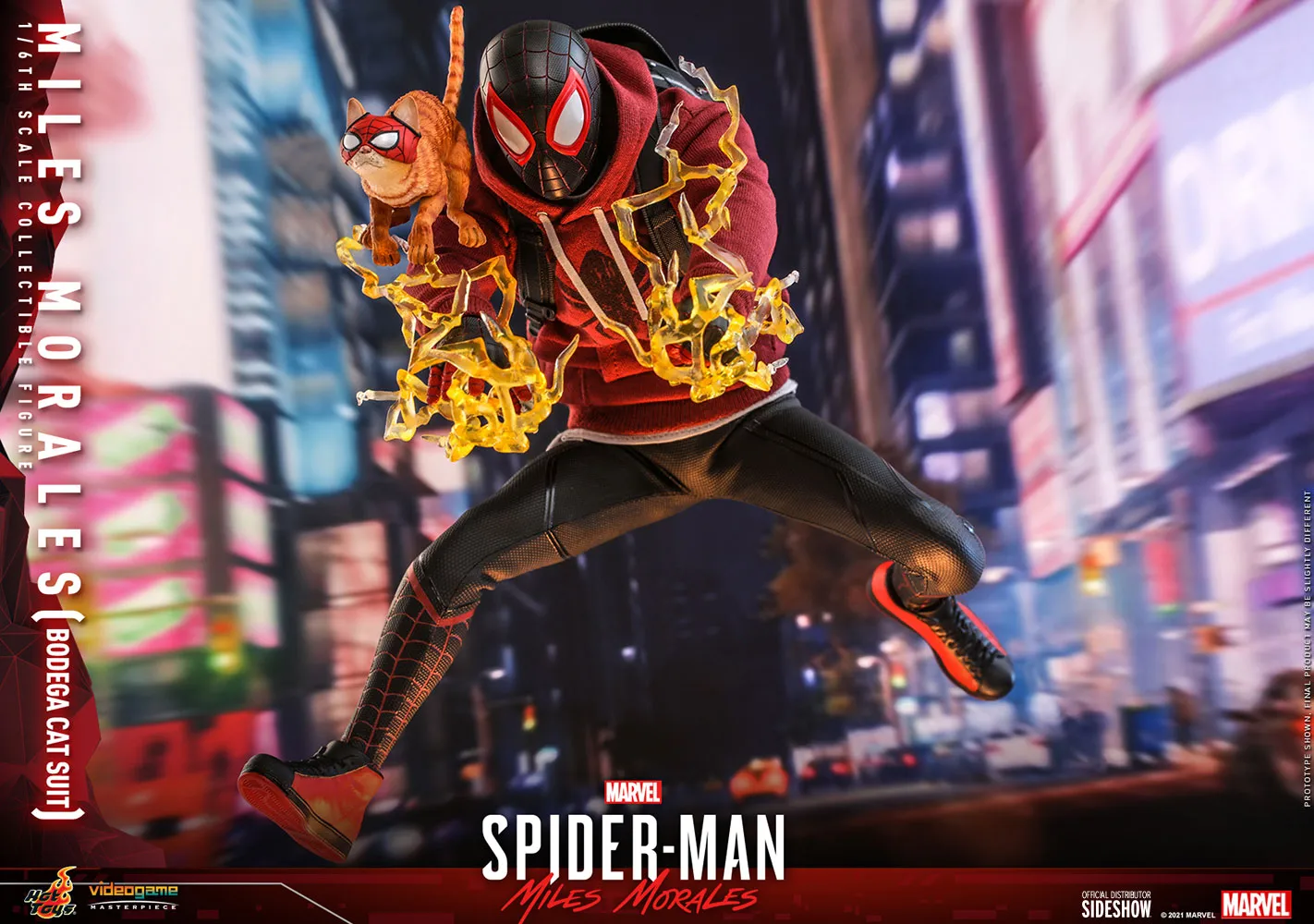 Hot Toys - Video Game Masterpiece Series - Marvel's Spider-Man: Miles Morales  [Bodega Cat Suit]