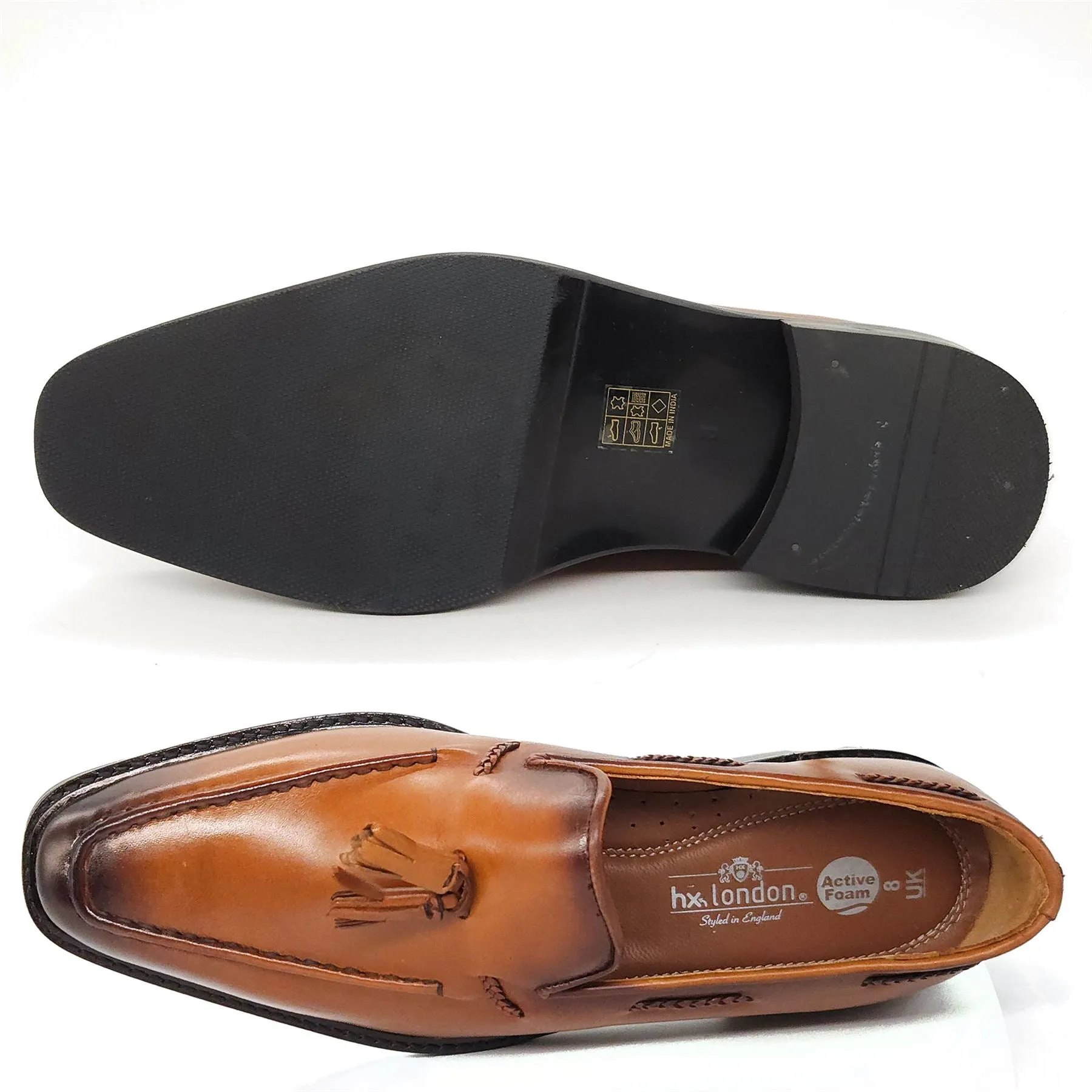 HX London Beddington Tassel Loafers