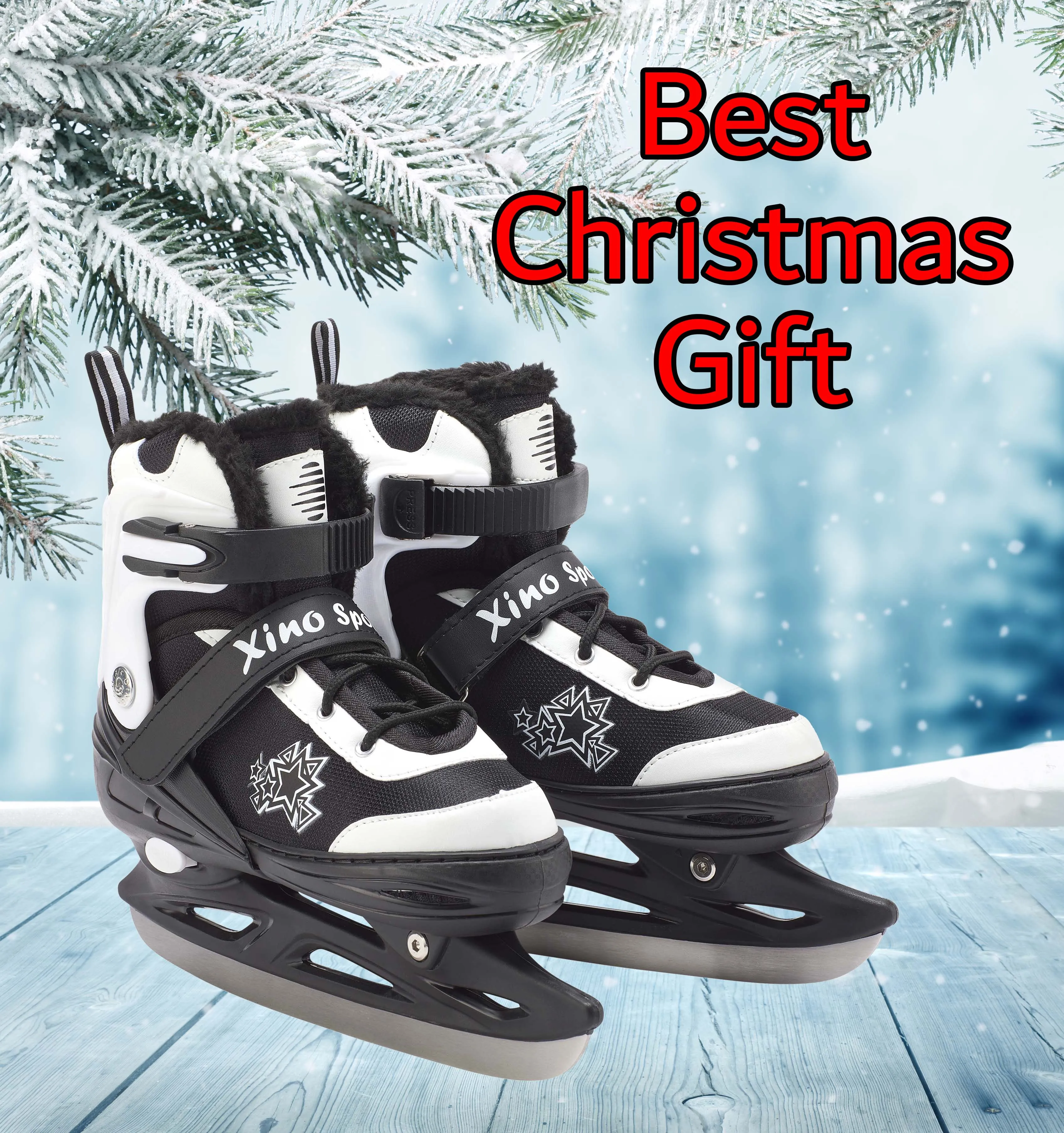 Ice Skates for Boys and Girls | Adjustable | Reinforced