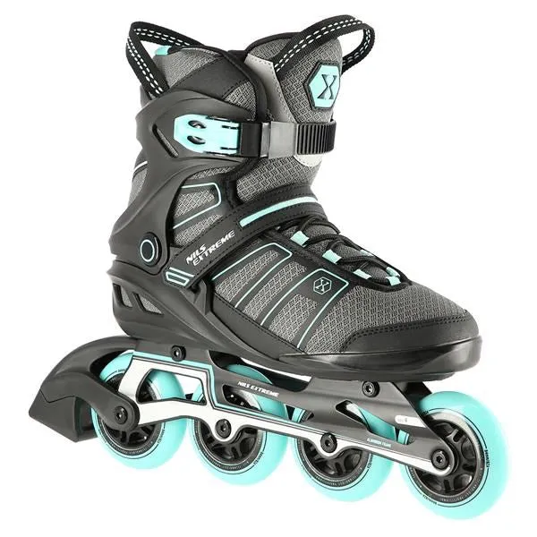 Inline Skates Nils Extreme Na14217 Black/Mint Size.  43