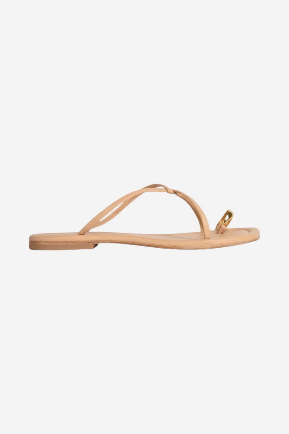 Jeffrey Campbell Pacifico Sandals in Beige/Gold