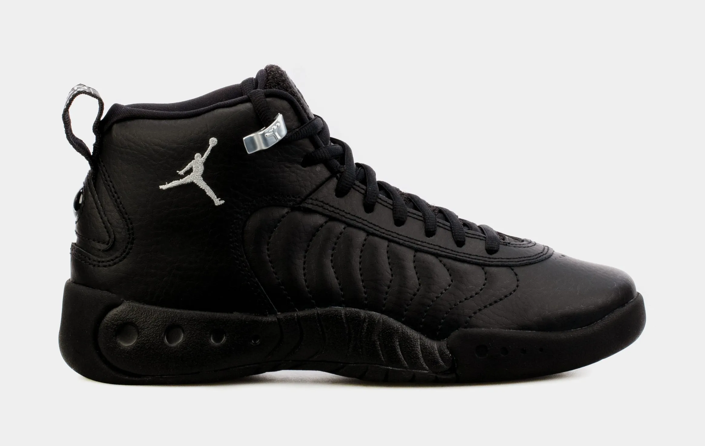 Jumpman Pro Grade School Lifestyle Shoes (Black)