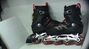 K2 Skates F.I.T. 80 Alu Black Red 10.5 (Without Original Box)