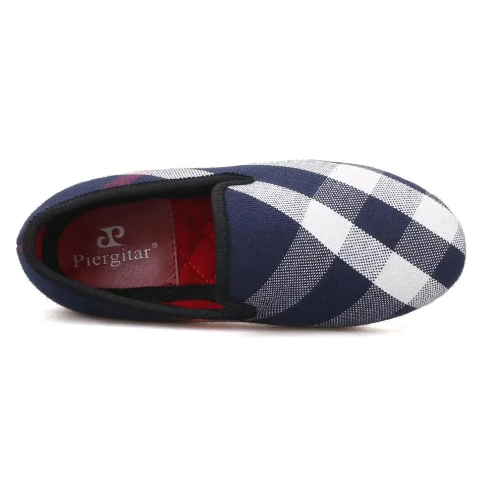 Kids Loafers Cherry Comfort: Matching Parent-Child Loafers - Red Cotton Insoles