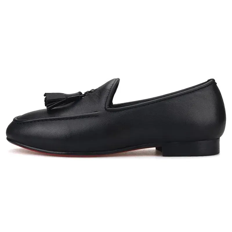 Kids Loafers Family Elegance: Handmade Leather Loafers for Kids